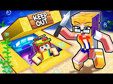 I Found Johnny's SECRET UNDERWATER Base!