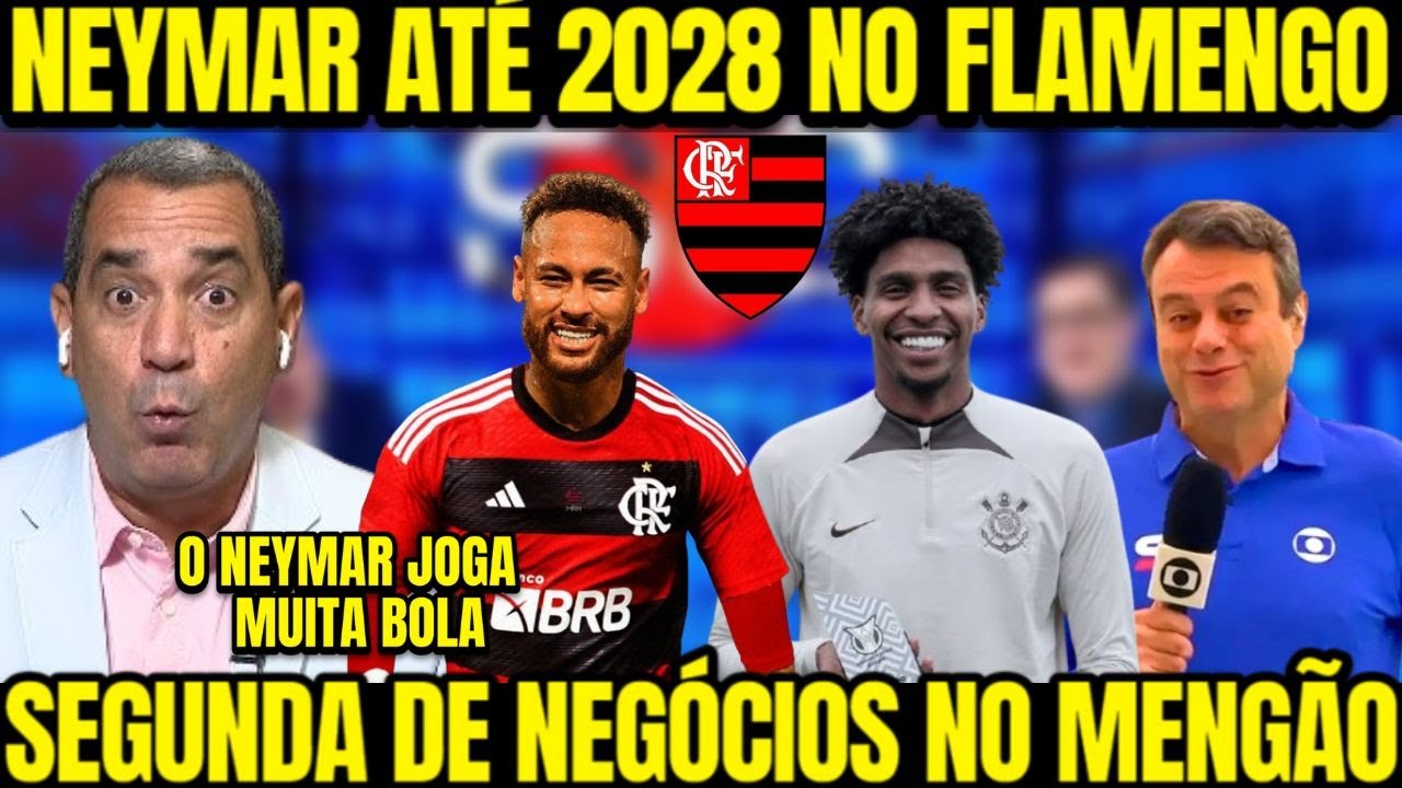 INFORMAÇÃO URGENTE "NEYMAR FECHADO COM MENGÃO PRA 2025" ELE VAI JOGAR DE TERNO! NOTÍCIAS DO FLAMENGO