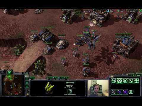 Mass Ravens on Heavy Rain - TvT Starcraft 2 HotS