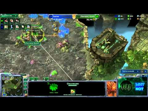 [WyN Tournament #15] Relmer vs Reamke‡Byleth-PvZ- Game1 Heart of the Swarm Replay [FR]