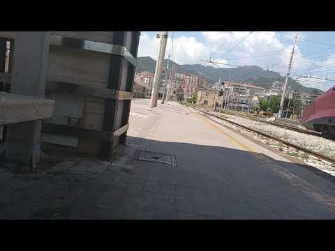 Partenza Italo alla stazione di Salerno