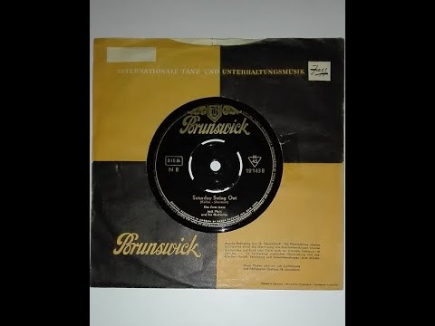 THE FOUR ACES  "Saturday Swing Out"  Deutsche BRUNSWICK 1958 Rock & Roll