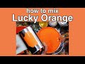 How to mix LUCKY ORANGE • Paint Mixing