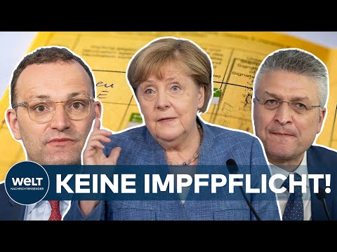 CORONA in Deutschland: Merkel & Spahn weiter gegen generelle COVID-19-Impfpflicht