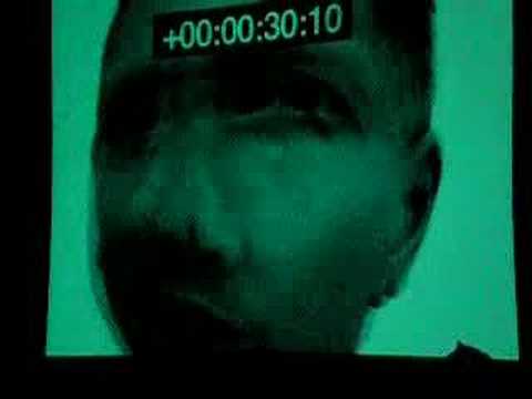 "Praying one minute"..video art