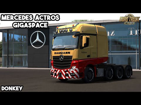 Mercedes New Actros/Arocs SLT  - 1.39 - Euro Truck Simulator 2