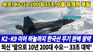Download lagu KF-21 전투기 2117차 200대 33조 수출 잠재력 폭발! 외신 “F-35 반값에 성능 압도” K방산 46조 경제학 터졌다! mp3