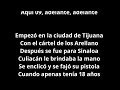 Comandante 09 Letra- (Los Tucanes De Tijuana)