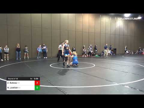 127 Lbs Round Of 16 Zoe Buteau Team Maine Vs Nonnie Justice Team Missouri