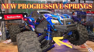 New Progressive Rate Springs For The Traxxas Maxx Will They Work?