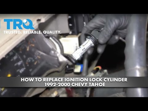 How to Replace Ignition Lock Cylinder 1992-2000 Chevy Tahoe