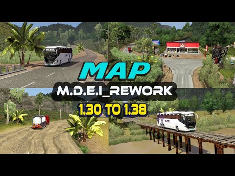 M.D.E.I_Map | Reworked v.1.30 & 1.38 ( Install + Link )🔴 Euro Truck Simulator 2