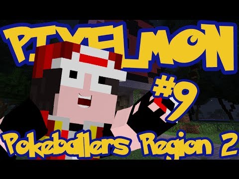 Minecraft Pixelmon: Pokeballers Server Region 2 - Episode 9 - PWNING 2ND GYM!!