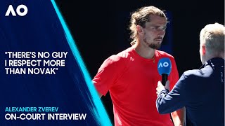 [情報] Zverev賽後對Djokovic的暖心話語