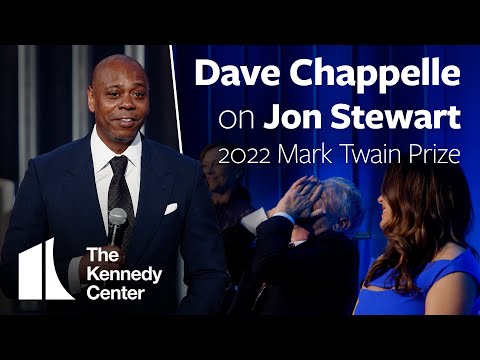 Dave Chappelle on Jon Stewart | 2022 Mark Twain Prize