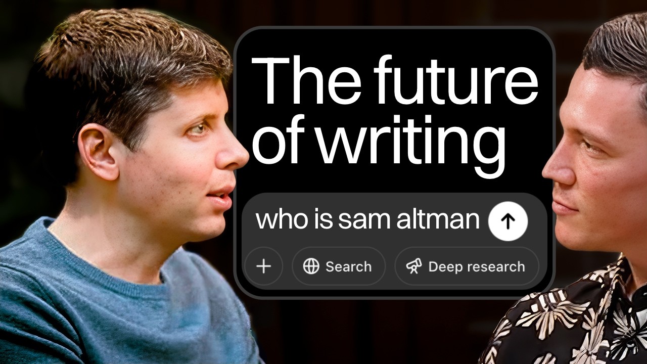Sam Altman – OpenAI Founder Reveals His Writing System