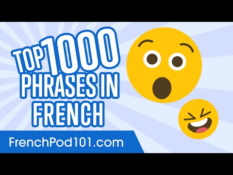 Learn the Top 25 Must Know French Phrases