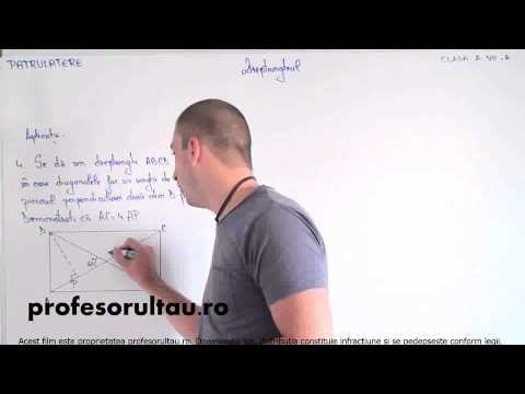 dreptunghi aplicatii rezolvate - profesorultau.ro