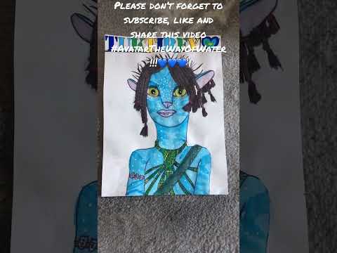 Avatar!!!💙💙💙 #avatarthewayofwater #avatar2 #avatar #tsireya  #neytiriavatar #tuktirey #handdrawn