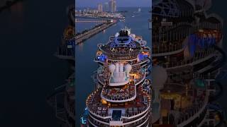 Giant Cruise Ship Leaves Port — Like a Moving Skyscraper! #sailaway #cruiseship