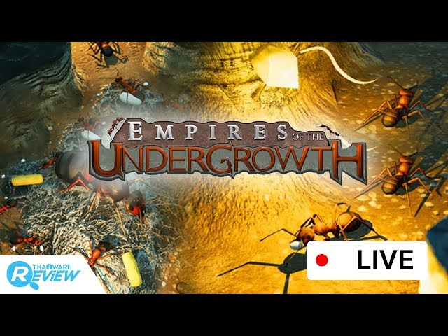   แคสเกมส์ Empires of the Undergrowth เมื่ออาณาจักรของมดจอมขยันนับล้านตัว "เราเป็นคนกุมชะตา"