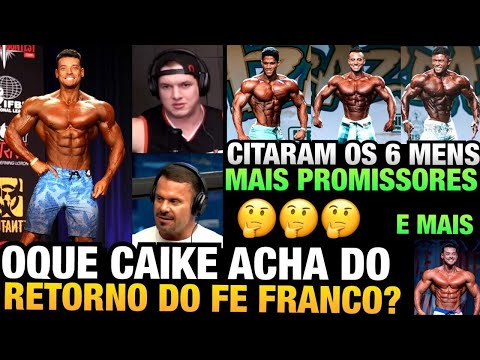CAIKE FALA DO RETORNO DO FRANCO - CARIANI E CAIKE COMENTAM SOBRE MELHORES MENS PHYSIQUES DO BRASIL