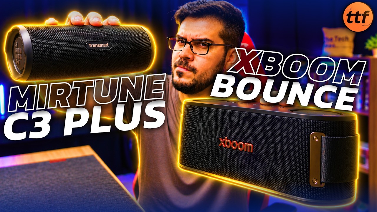 Miniatura da avaliação em vídeo de Caixa de Som LG XBOOM Bounce Bluetooth 5.3 IP67
