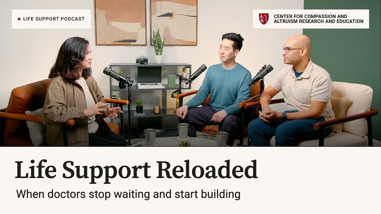 Life Support Reloaded podcast episode with Dr. Dev Dash and Dr. Andy Chu