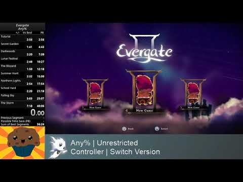 Evergate Speedrun - Any% Unrestricted Switch in 37:09