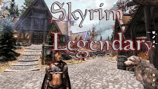 Skyrim - ЛЕГЕНДАРНАЯ СЛОЖНОСТЬ + СОН/ЕДА/ЖАЖДА (Котик выживает)