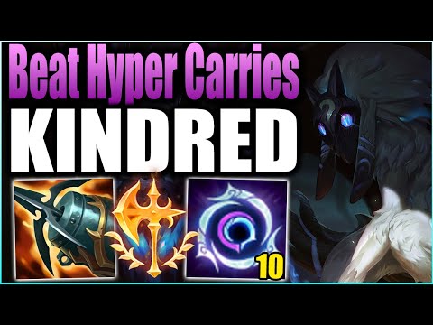 How To Play Against Hyper Carries As Kindred Jungle! (Kindred Vs Master Yi) - League Of Legends