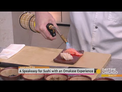 A Speakeasy for Sushi with an Omakase Experience