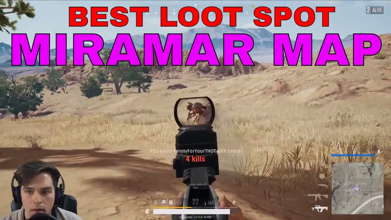 HOLY LOOT! The Best Loot Spot in Miramar: PUBG Desert Map - YouTube