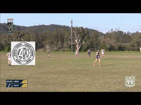 2017 BDAFL Black Diamond Plate Round 12 - Lake Macquarie Dockers v Muswellbrook Cats