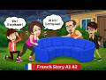 French Story Le Nouveau Canapé Learn French Daily Situation French Conversation Practice