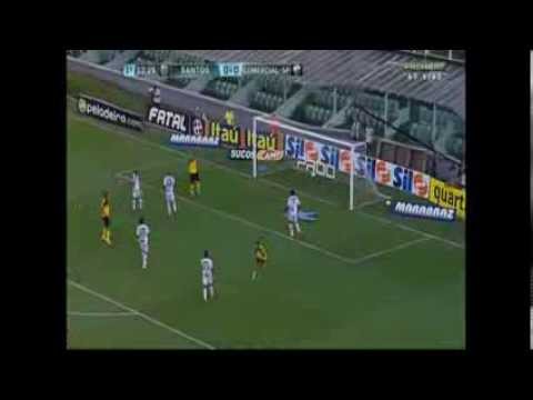 Santos 2 x 0 Comercial Gols ● Campeonato Paulista 2014 ● 11/02/2014