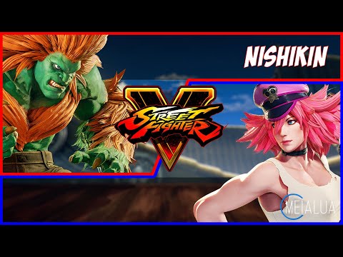 SFV CE - NISHIKIN(BLANKA) VS (POISON) 🌘 MeiaLua 🌘