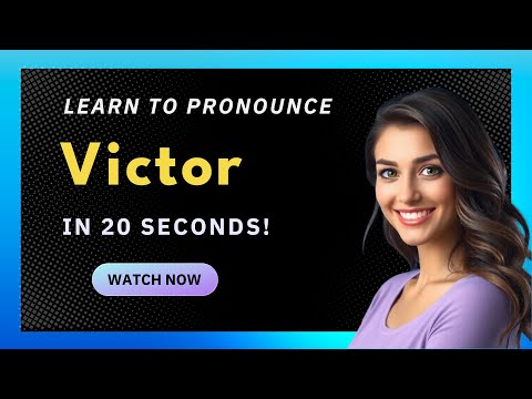 How to pronounce Victor