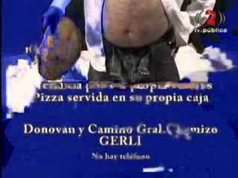 peter capusotto - pizzeria 'los hijos de puta'.