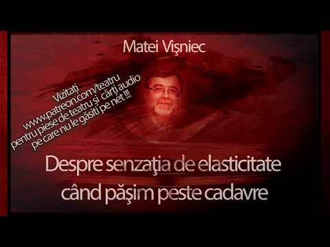 Despre senzaţia de elasticitate când păşim peste cadavre (2010) - Matei Vişniec #teatruaudio #teatru