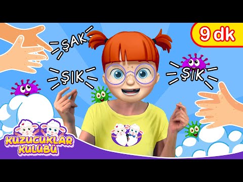 Sağ El Sol El Ne Yapar | Oyun Öğreten Eğitici Çocuk Şarkıları | Kuzucuklar Kulübü Bebek Şarkıları