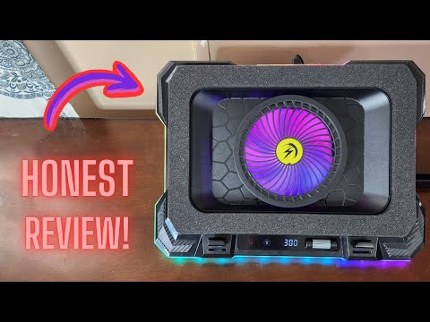 ChillCore RGB Cooling Pad Review – Turbo Cooling in Action! #laptopcoolingpad