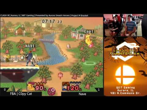 FBA | C0pycat (Pikachu) vs. Nave (Roy) - PM Bracket CLASH III