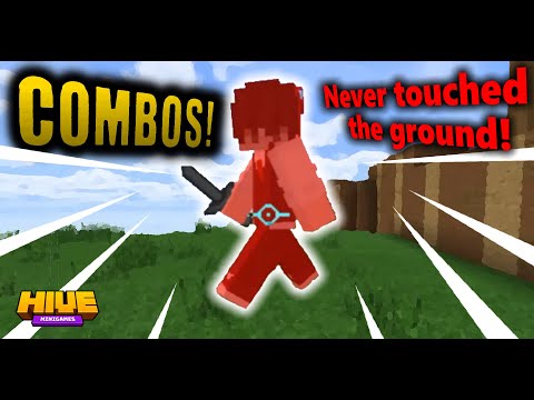 HOW TO COMBO IN MINECRAFT BEDROCK/MCPE PVP!!