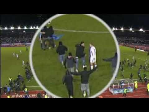 Djurgårdssupportar slog ner Assyriska spelare