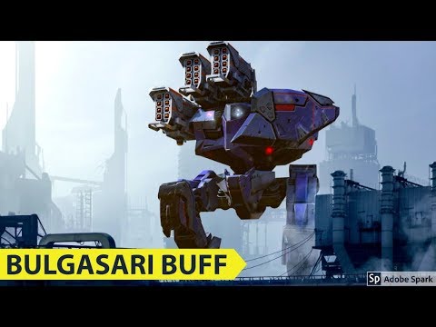 War Robots Bulgasari Buff - WR Gameplay