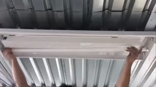 Colocando lamparas T8