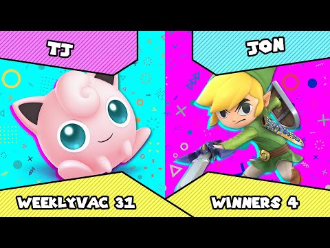 WeeklyVac 31 - SSBU - TJ (Jigglypuff) vs Jon (Toon Link)
