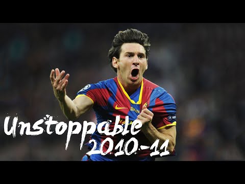 Messi's Unstoppable 2010-11 season!