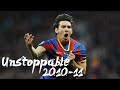 Messi's Unstoppable 2010-11 season!